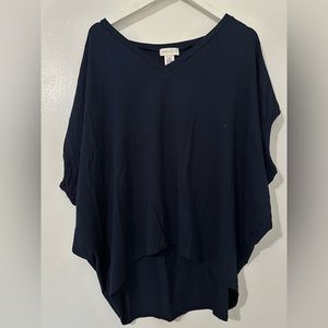 BNWT oversized V neck poncho